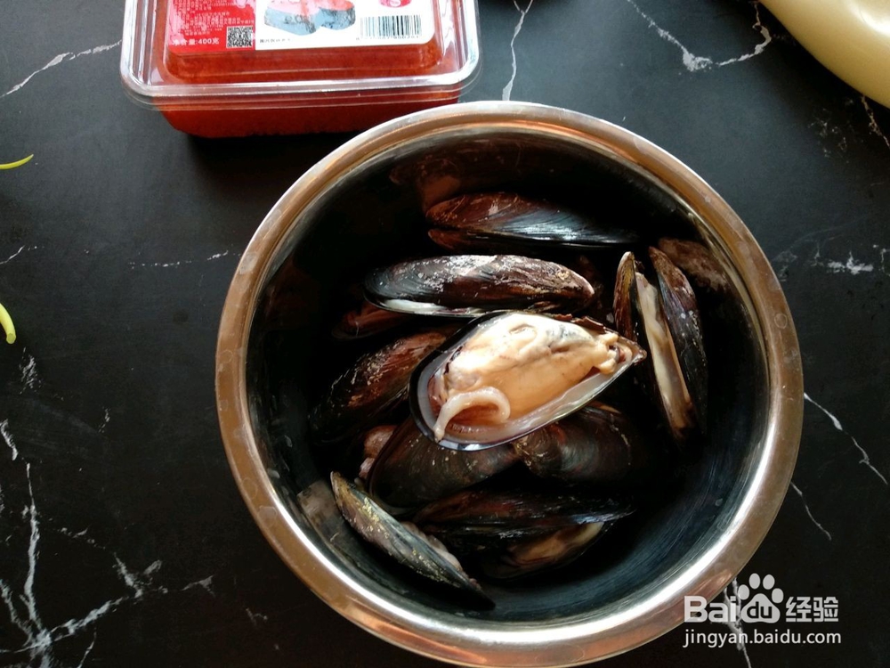 沙拉酱焗烤青口贝的做法