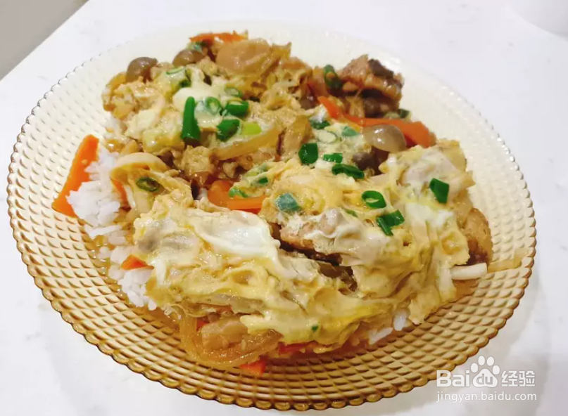 蜂蜜啤酒亲子丼