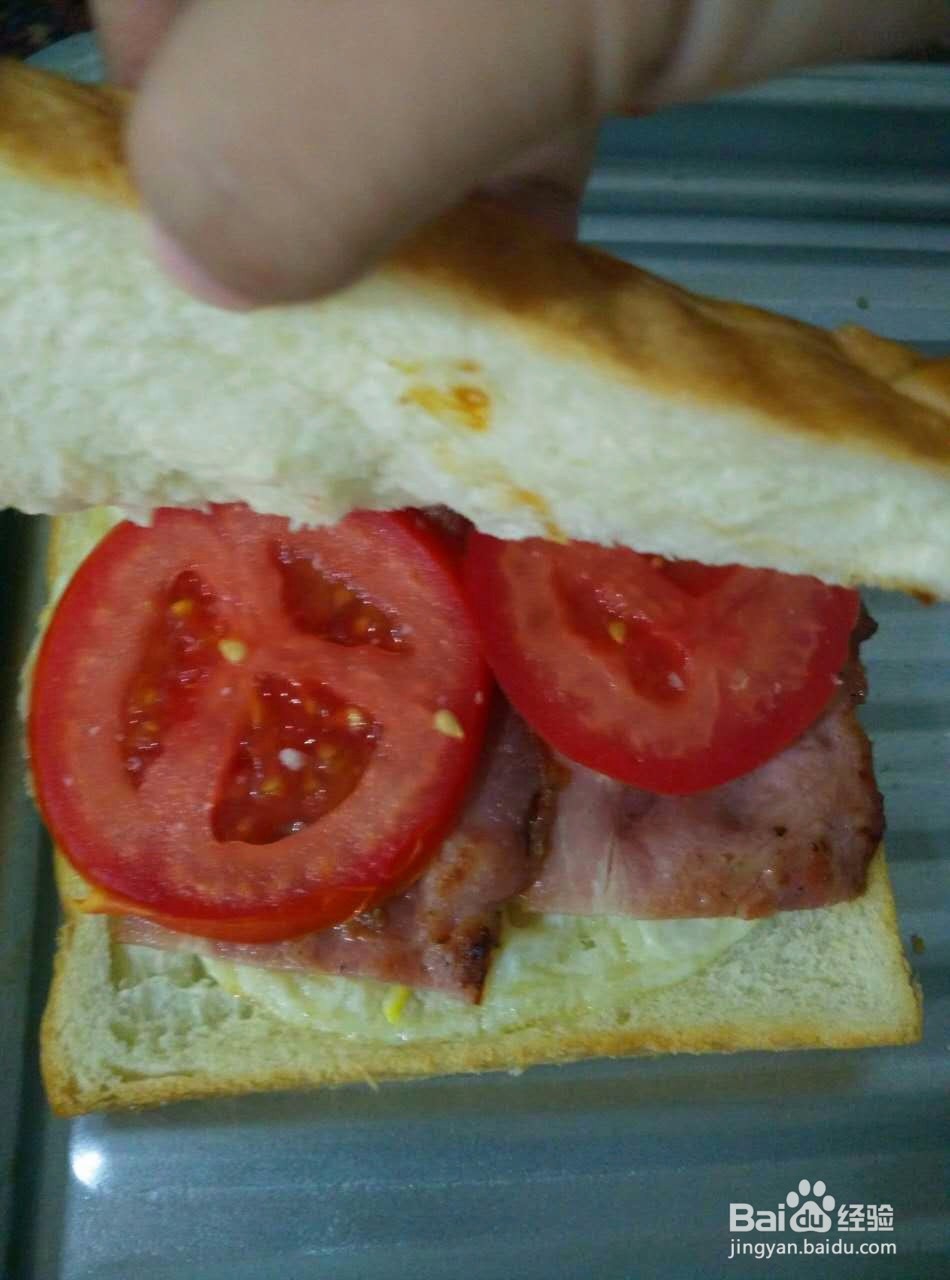 培根芝士脆司堡