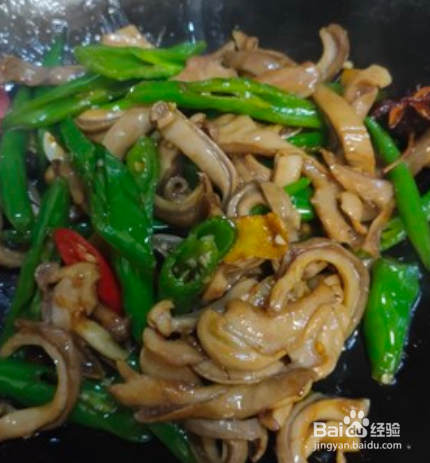 图解猪肚的做法