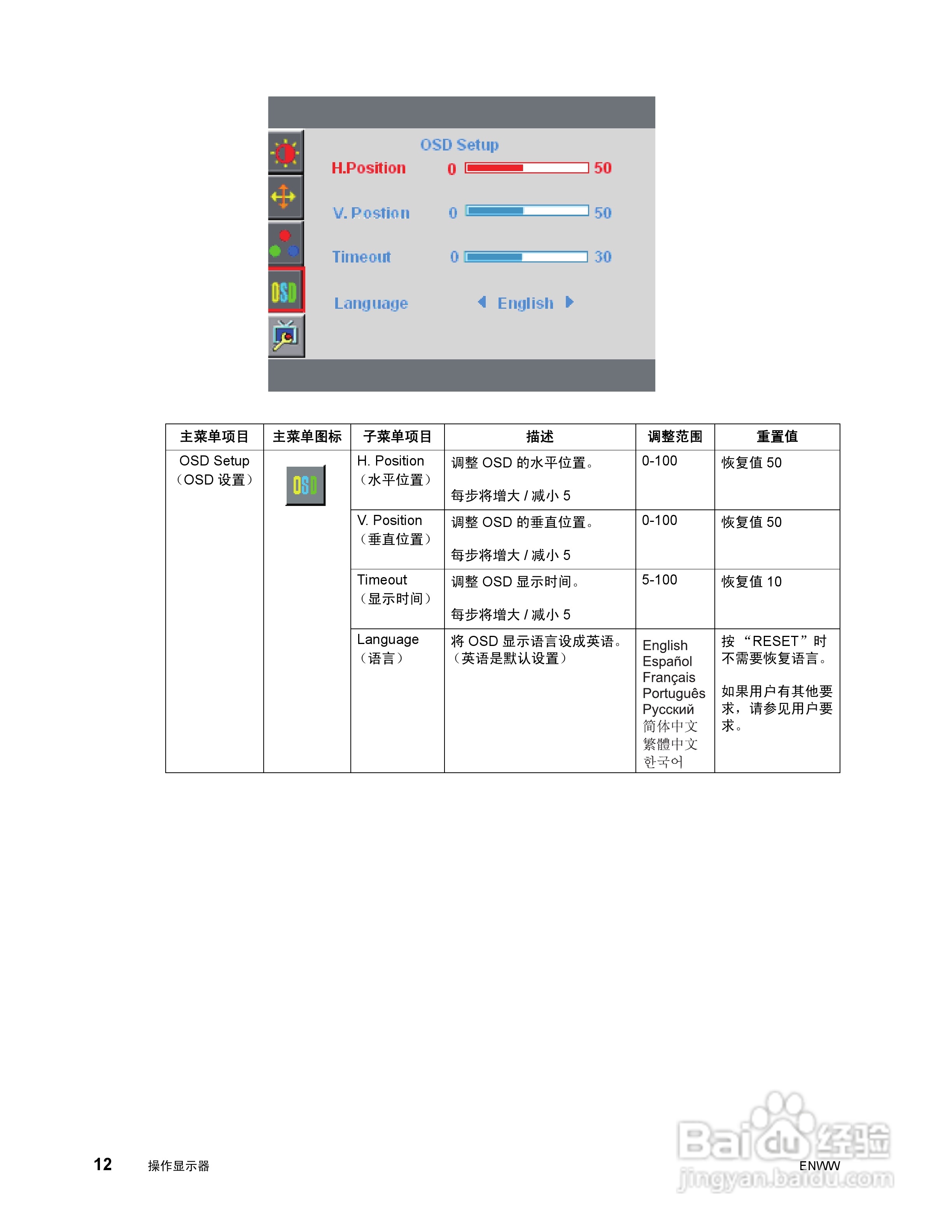 惠普X23LED液晶示器使用说明书:[2]