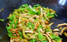 榨菜青椒炒香干