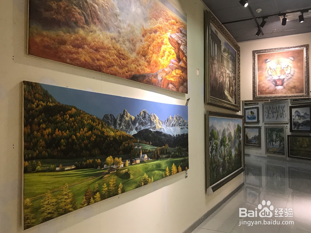 昆明最大的画廊，装饰配画