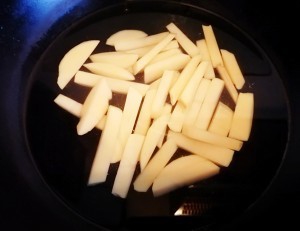 烤箱版健康薯条