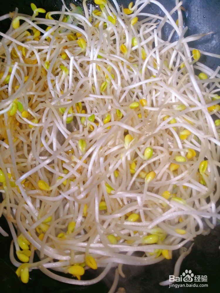 豆芽炒粉丝的家常做法