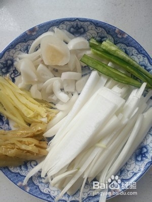 素食鱼香肉丝做法