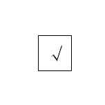 WPS文字如何插入方框里面画勾符号