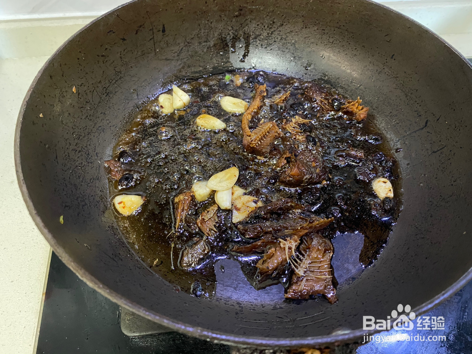 豆豉鲮鱼炒苦瓜快手菜的做法