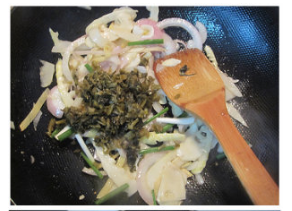 雪菜春笋肉丝面