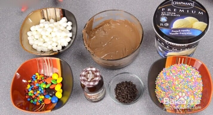 墨西哥巧克力冰淇淋卷