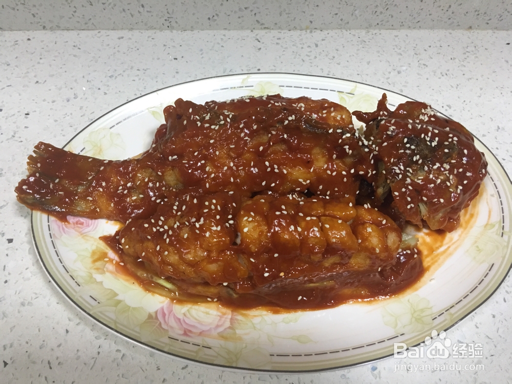 味道绝美的松子鱼