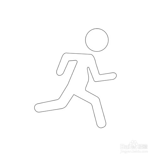 如何画跑步简笔画