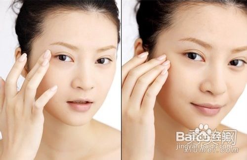 美容达人教你按摩去除黑眼圈