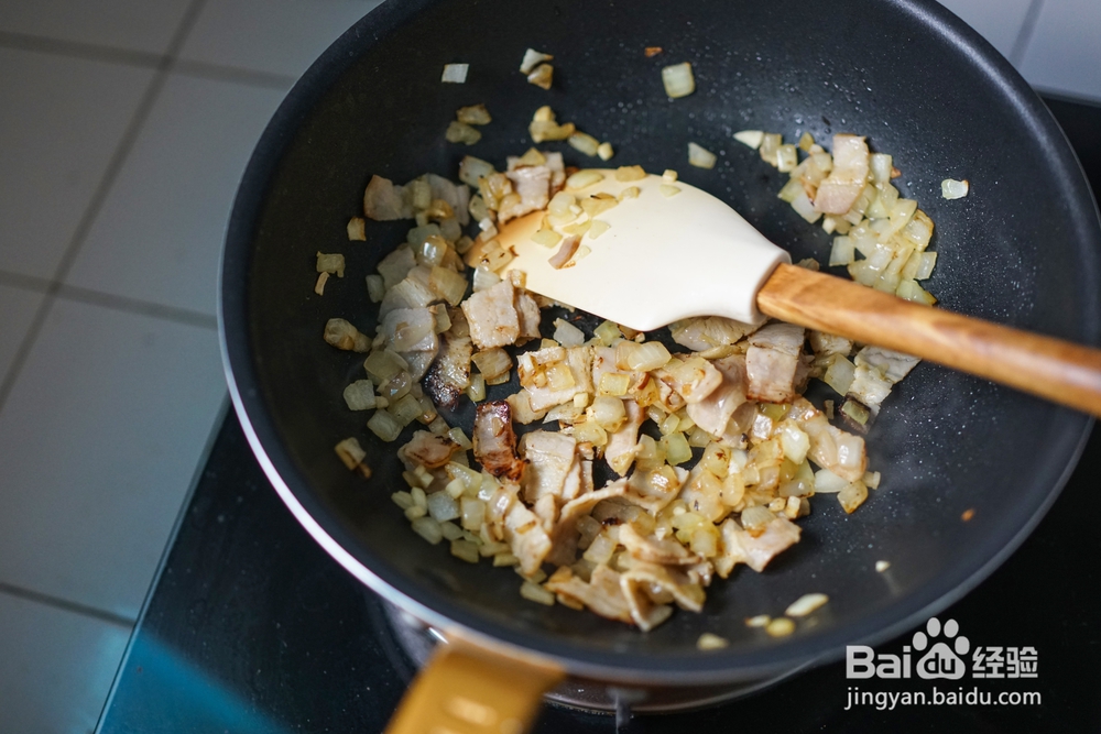 香浓的培根酸豆薄荷天使面