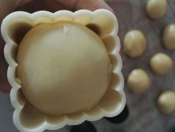 传统广式蛋黄月饼