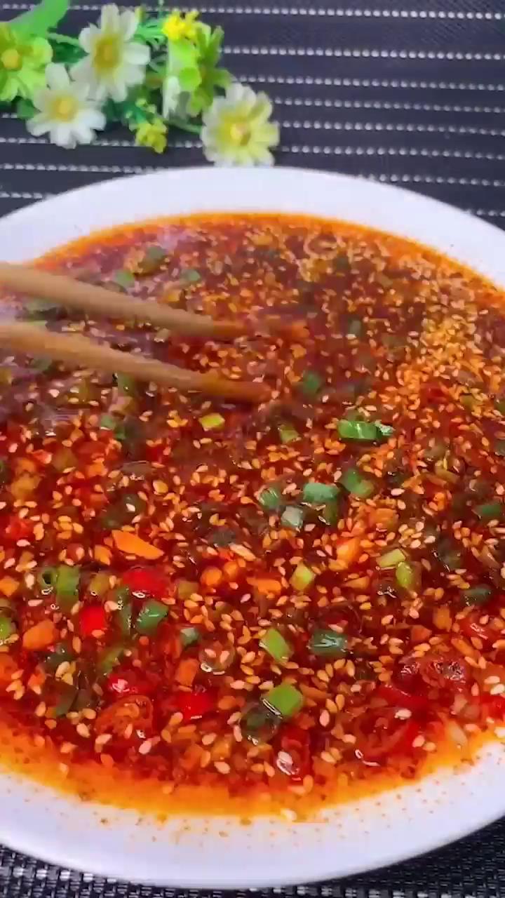 香辣蘸料怎么做