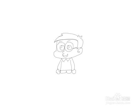 线条画人物怎么画,怎么画线条人物