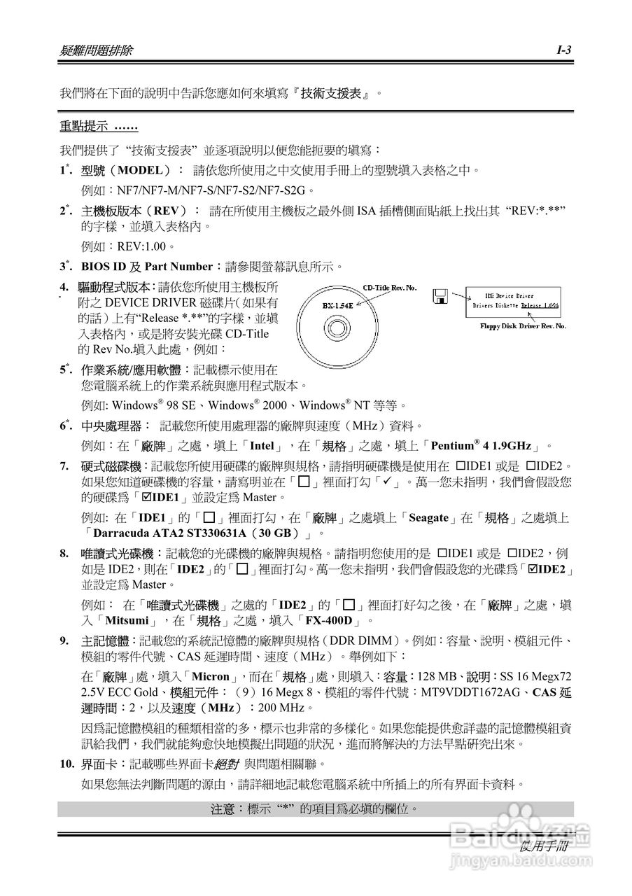 升技NF7系列主板使用手册说明书:[10]