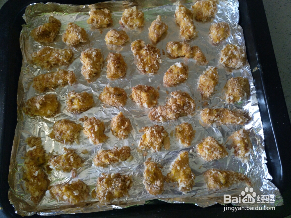 爽脆可口的鸡米花烤箱版