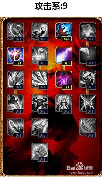 lol上单吸血鬼天赋加点图