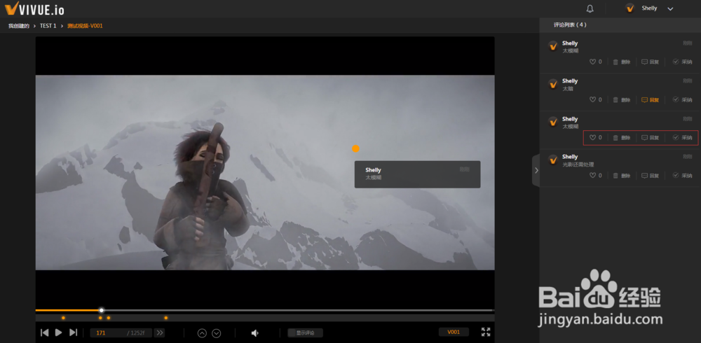 怎样使用VIVUE审片?