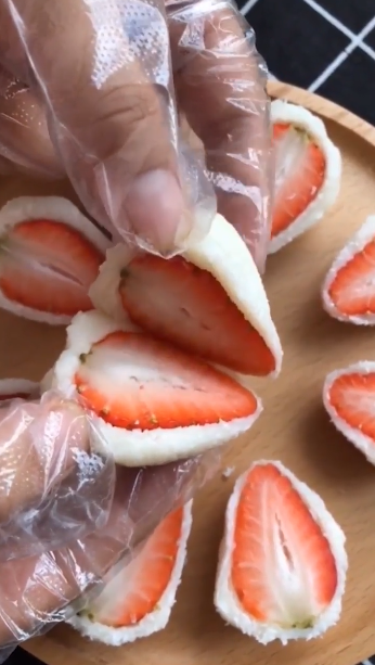 草莓糯米糍怎么做？