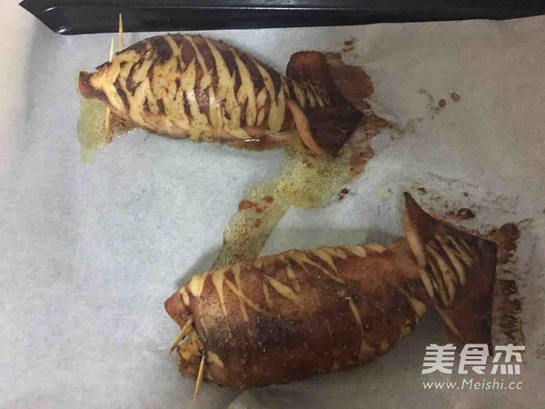 鱿鱼包饭的做法