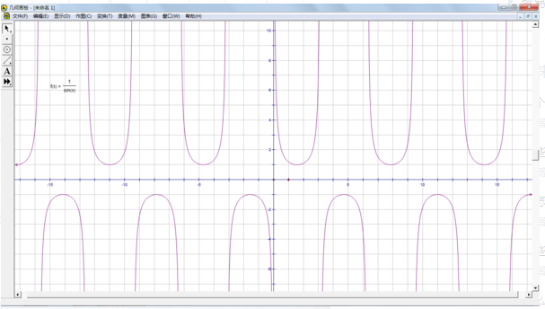 y=1/sinx, y=1/cosx 的图像怎么画