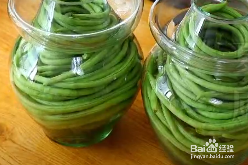 泡豆角的做法