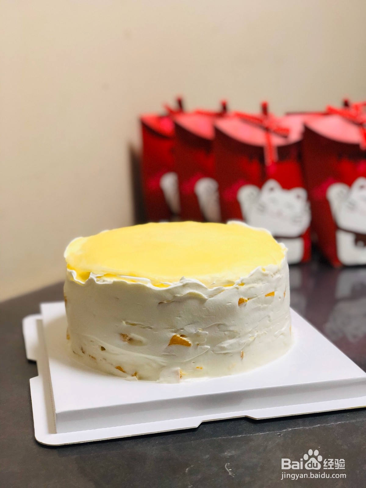 芒果千层蛋糕的做法