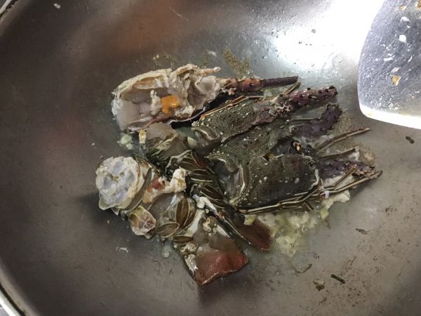 咖喱龙虾粉丝饭