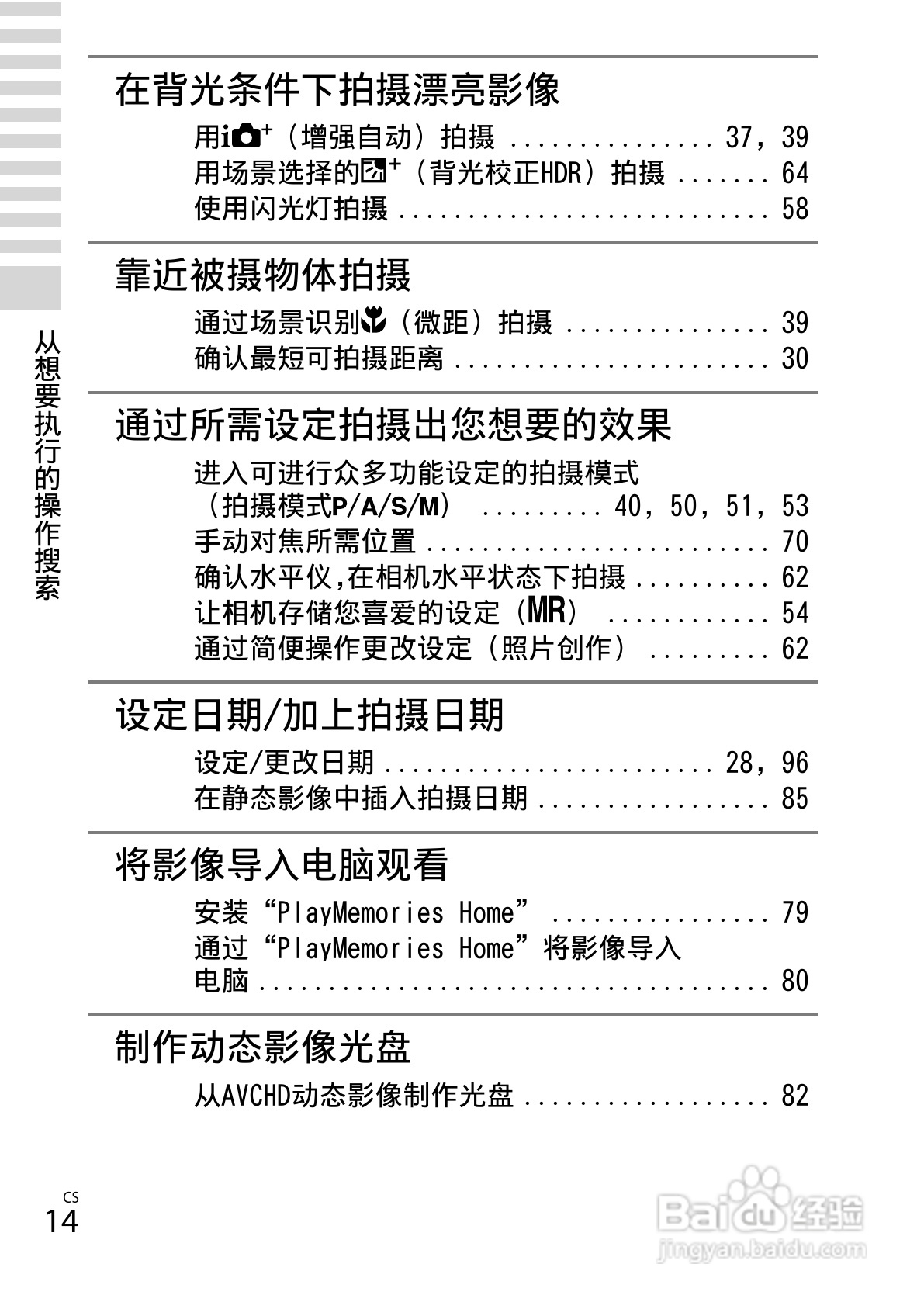 SONY索尼DSC-HX300数码相机说明书:[2]