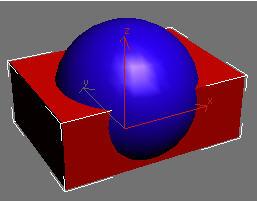 3dmax中多个物体的布尔运算特效制作