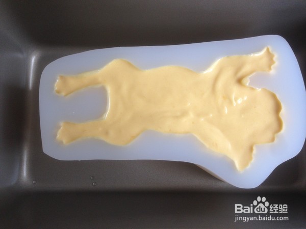 3D沙皮狗慕斯蛋糕