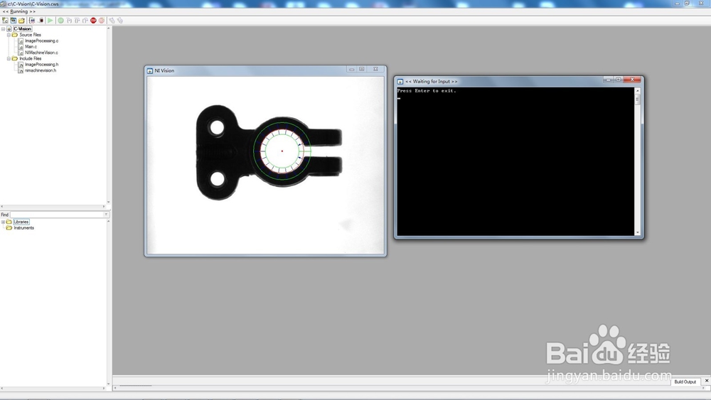 NI Vision Assistant Create C Code-导出C语言