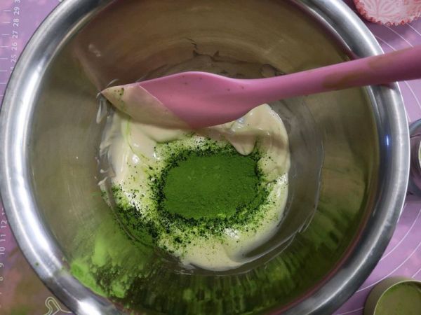 抹茶卜卜米圣诞树#令人羡慕的圣诞大餐#