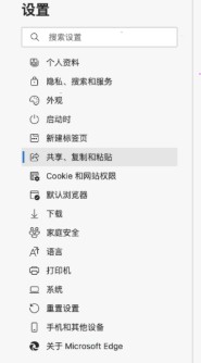 edge浏览器复制粘贴格式怎么设置