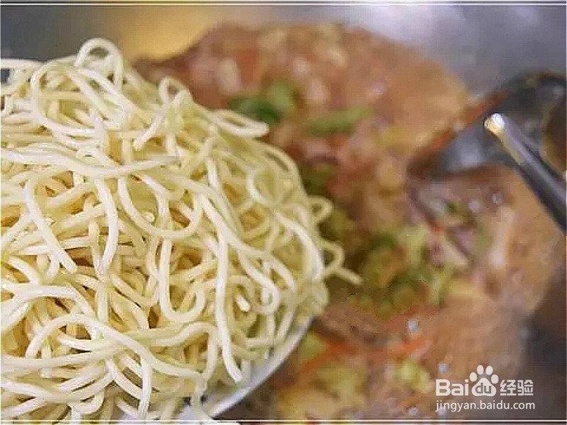 如何做肉丝炒面