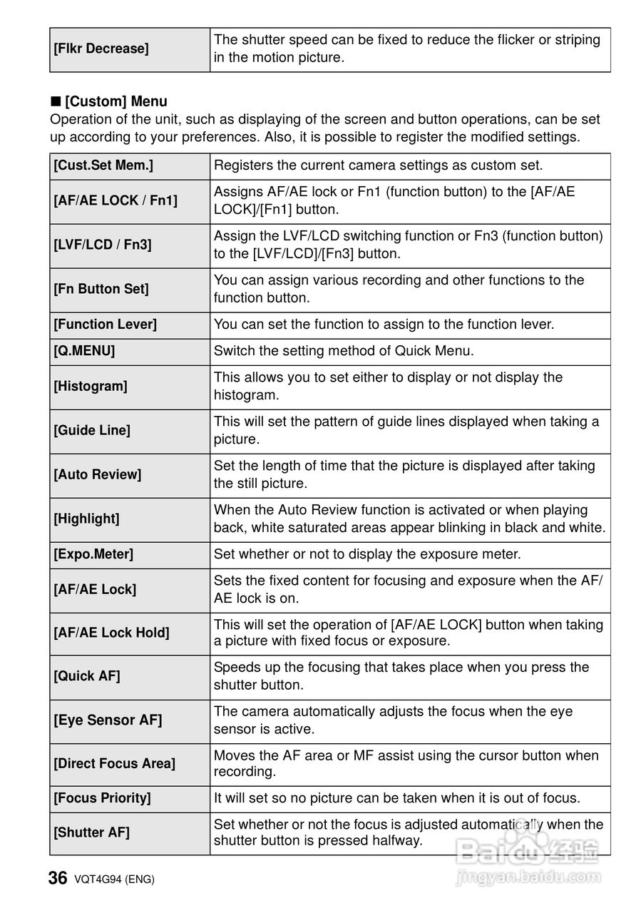 松下 DMC-G5K数码相机说明书:[4]