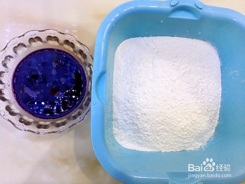 紫甘蓝葱油饼怎么做