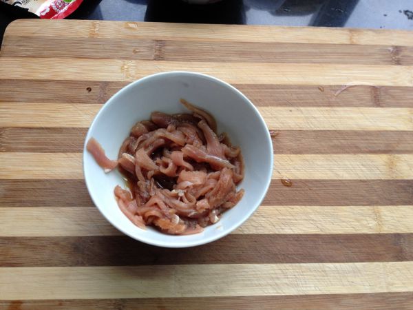 酱香榨菜肉丝毛豆