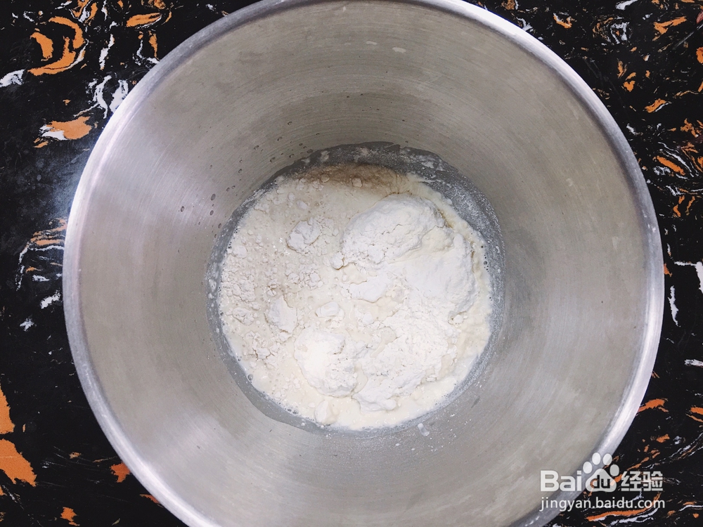 做奶香椰子油水立方吐司的方法