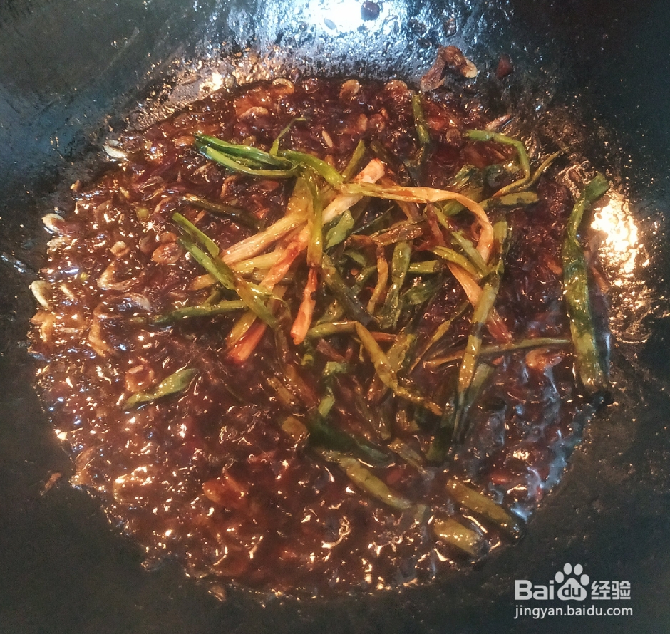 海鲜美食-葱油拌面洋葱虾皮版