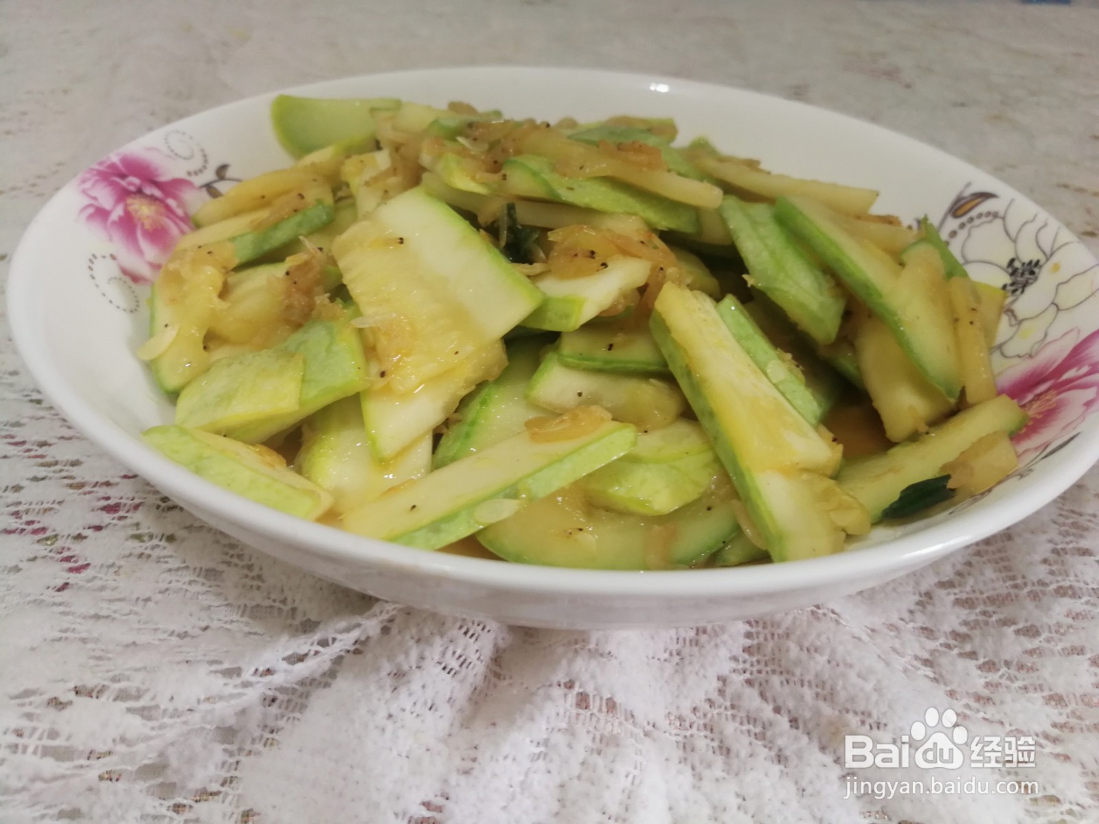 虾米炒西葫芦的做法