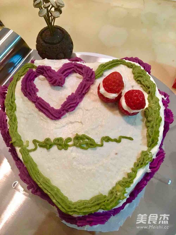 香蕉巧克力卡仕达蛋糕