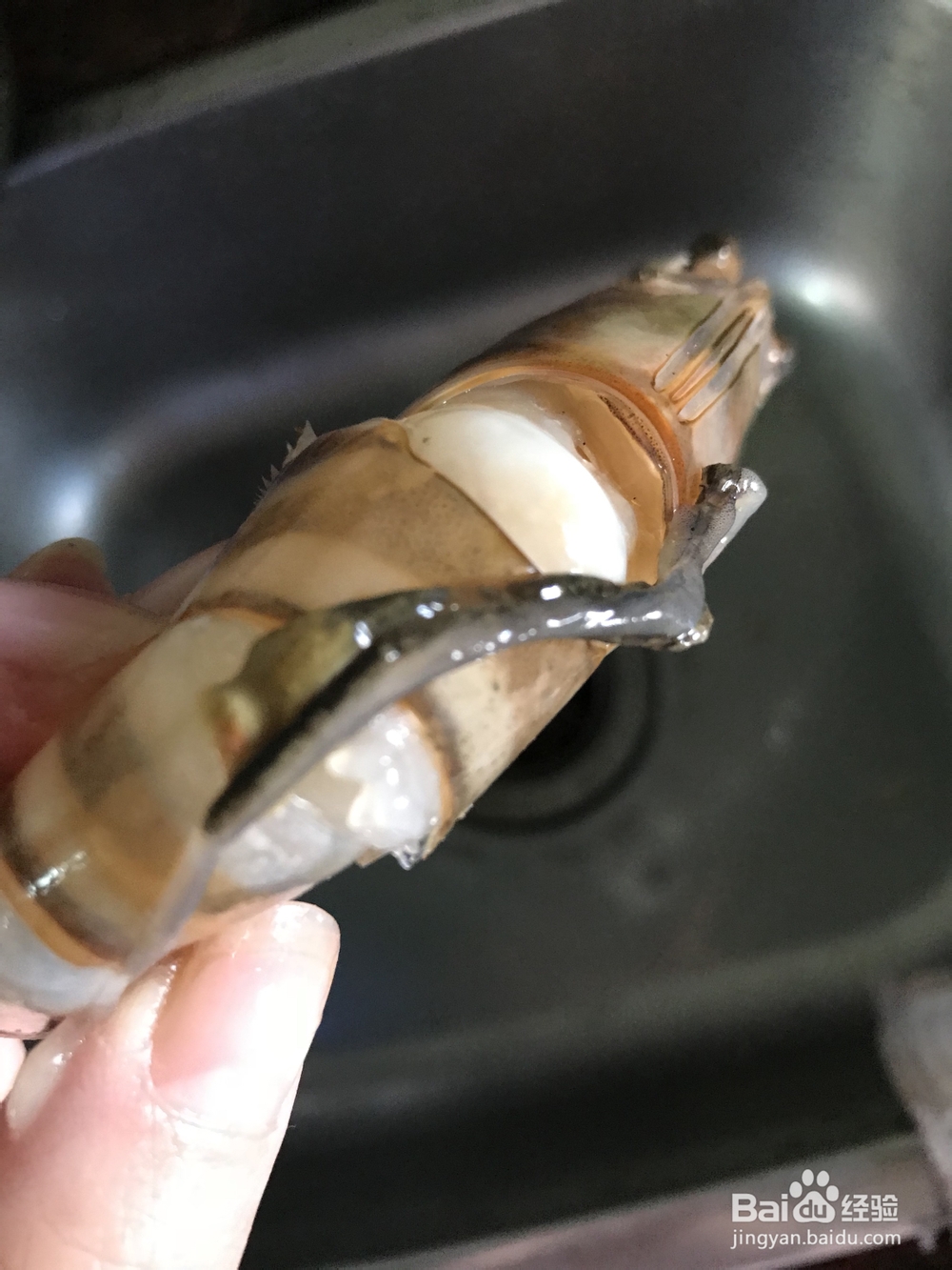 香葱孜然烤虾烤箱版海鲜美食教程