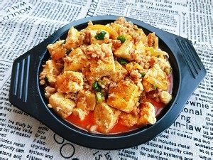 教大家做韩式肉末豆腐