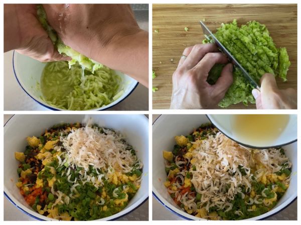 西葫芦鸡蛋素水饺