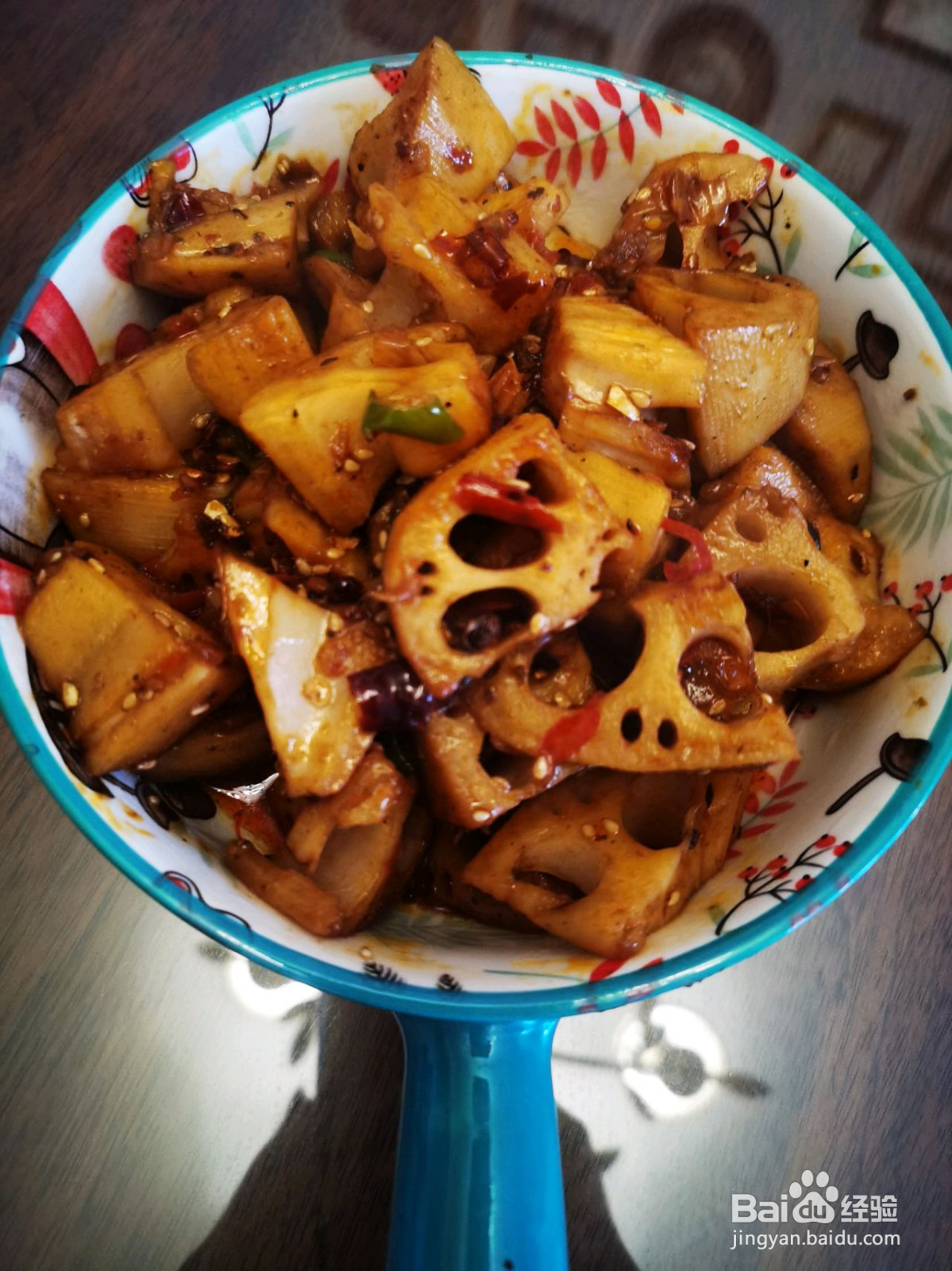 麻辣鲜香的炒藕丁的做法