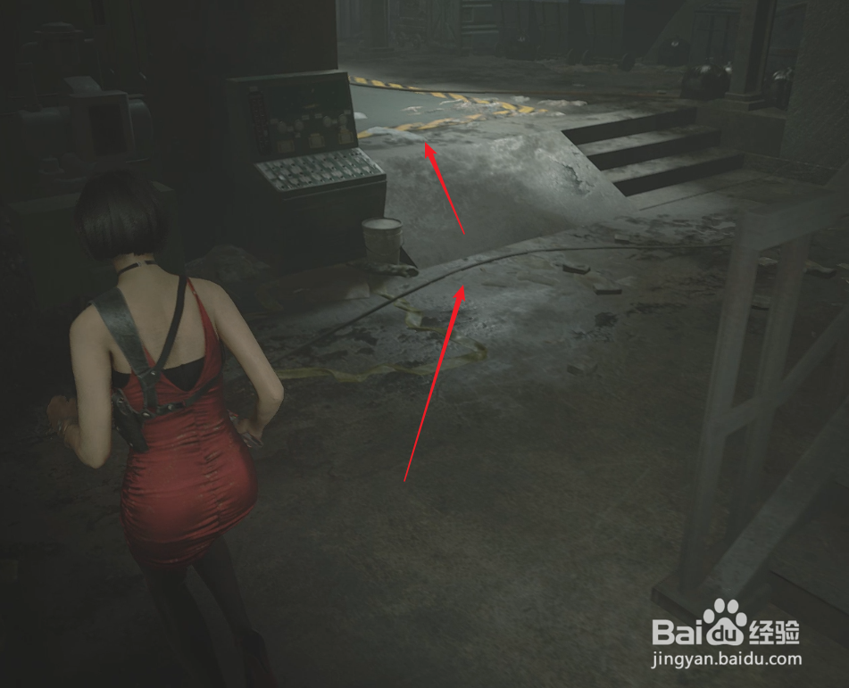 生化2重制版里昂里关攻略43:获得身份识别腕带